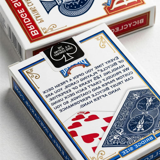 blue playing cards deck smooth finish for card magic and cardistry