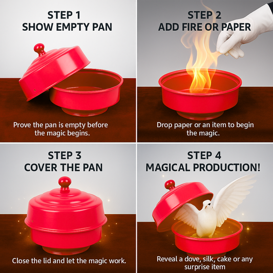 Dove Pan (Red Metal)