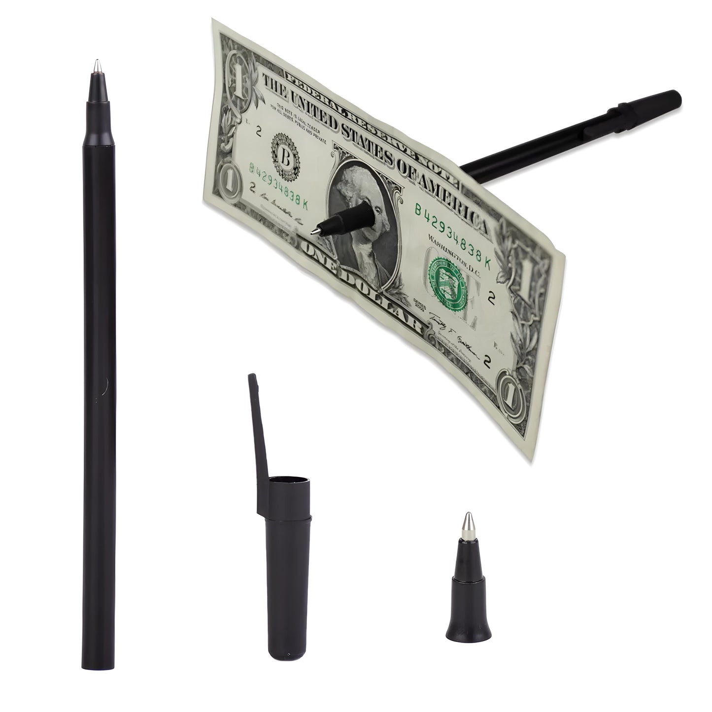 Pen Penetration Magic Trick – Pen Through Paper Illusion