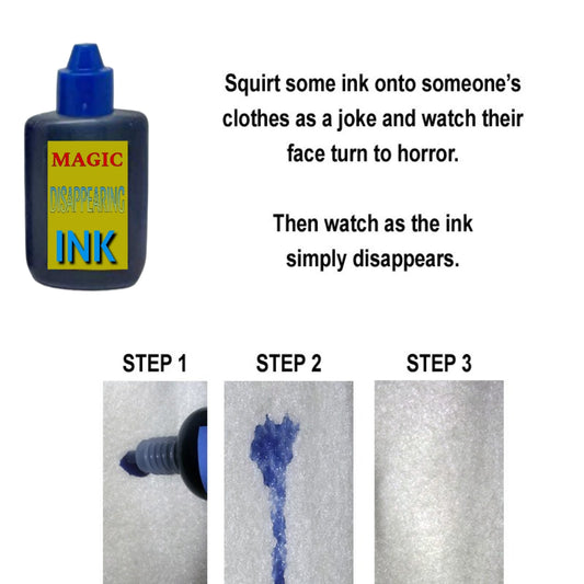 Disappearing Ink Magic Trick
