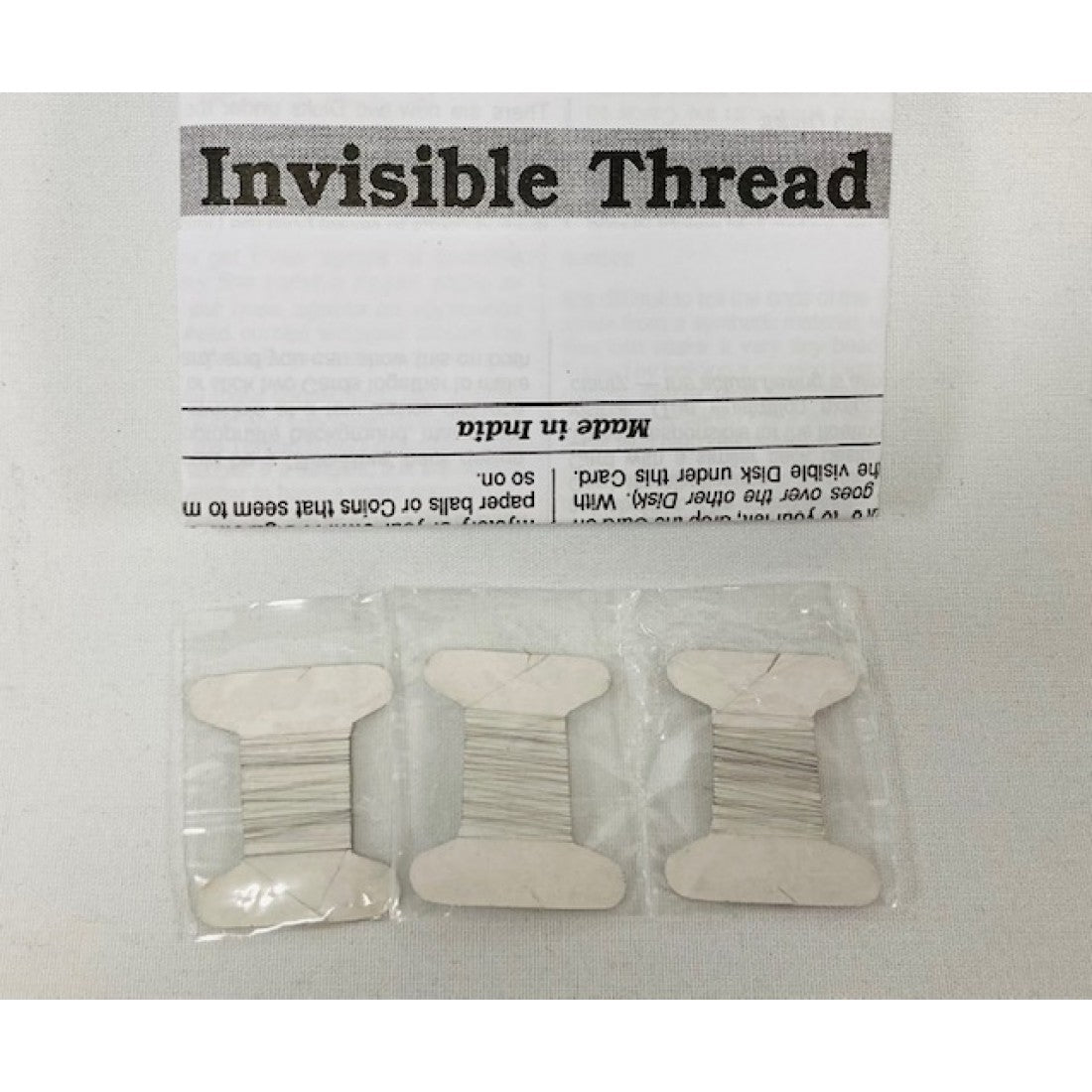 Invisible Thread - 3 Reels (45 Feet)