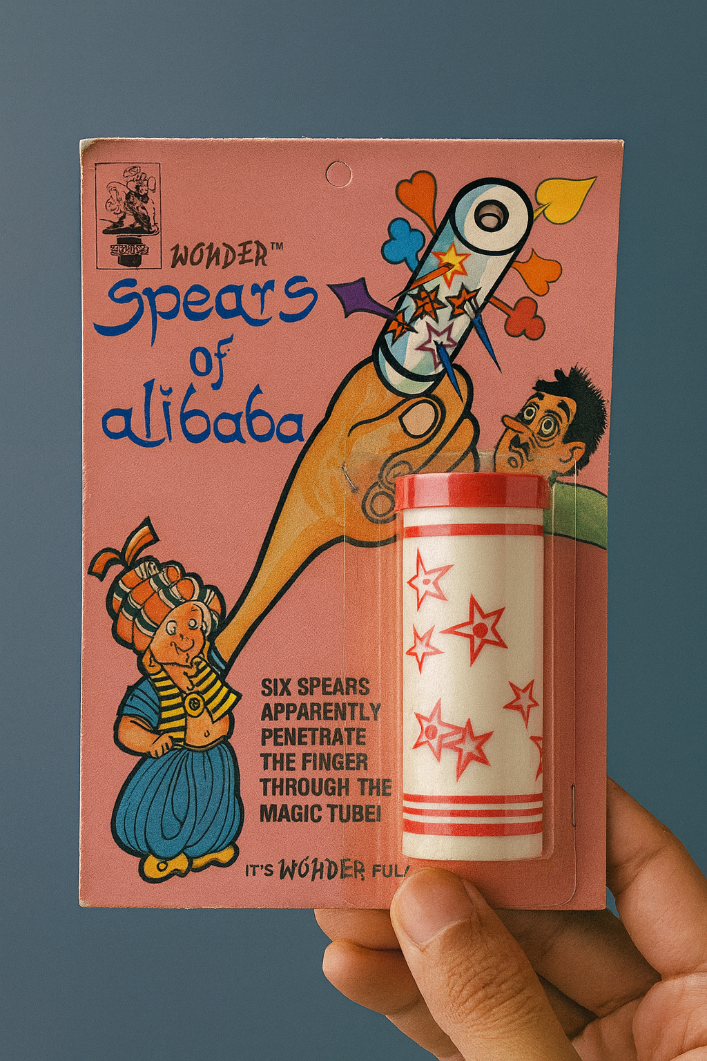 Visual finger illusion magic toy for beginners