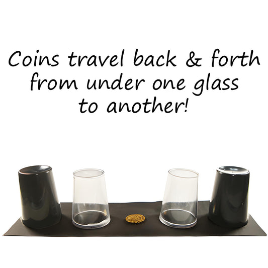 Mystical Cups Coin Magic Trick