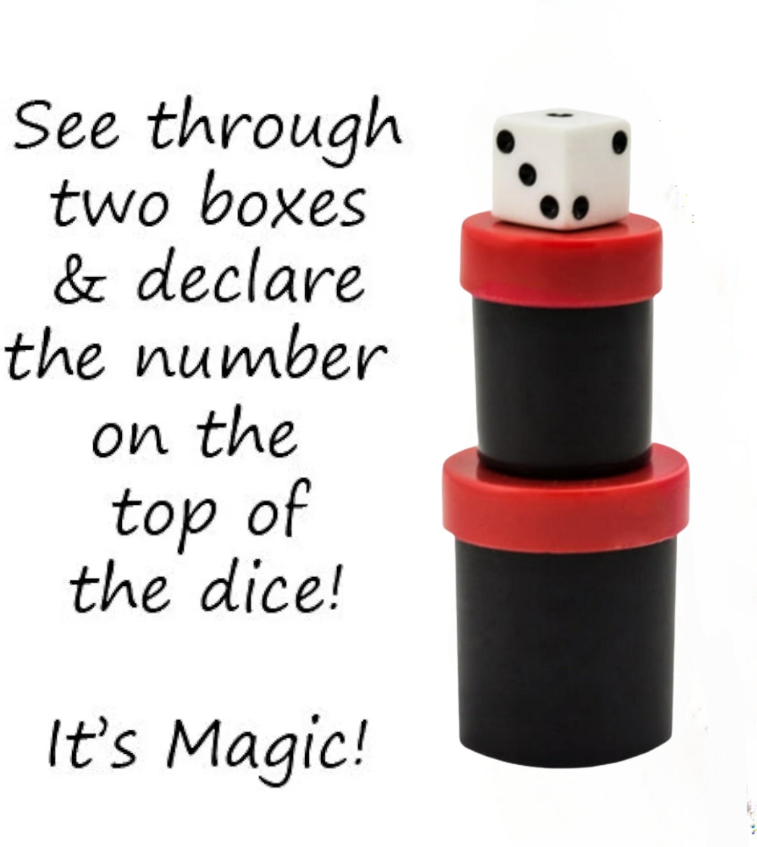 X Ray Vision Dice Magic Trick