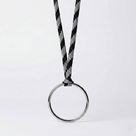 Professional Ring and Rope Escape magic trick with solid metal ring.