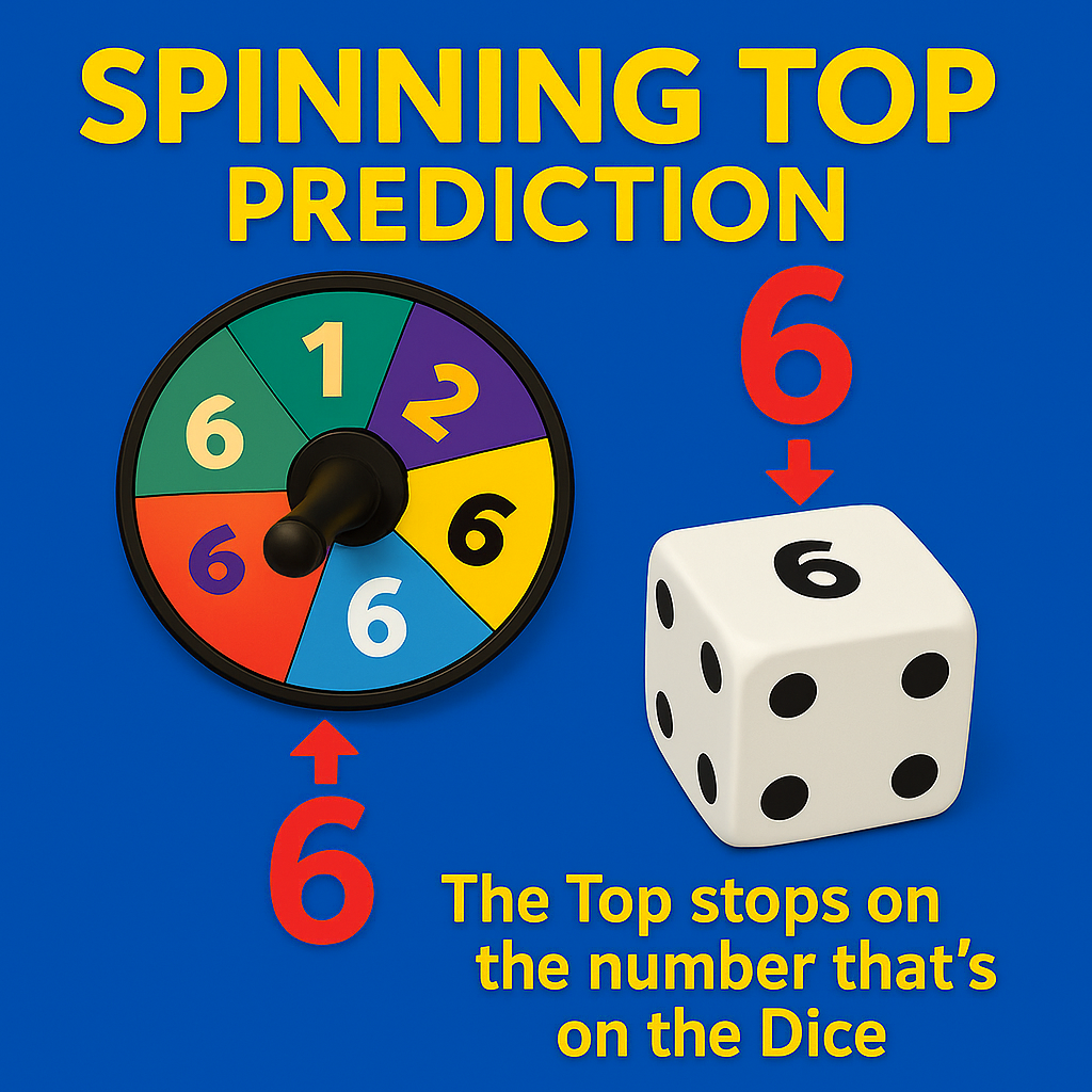 Spinning Top Prediction Magic Trick