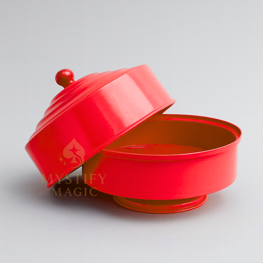 RED metal Dove Pan magic trick for stage performances
