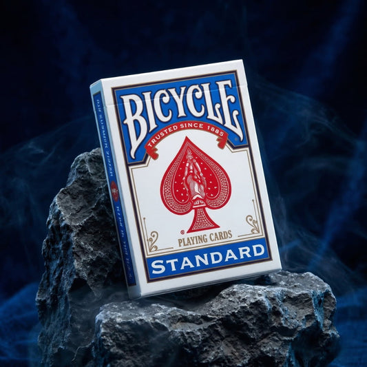 bicycle standard playing cards blue deck for magic tricks and poker