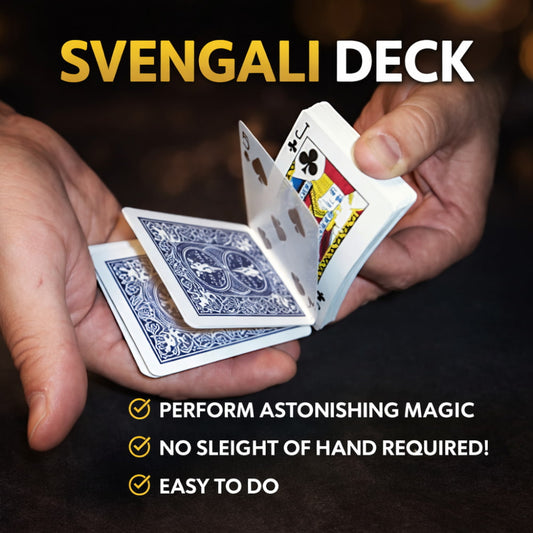 close up magic svengali deck blue playing cards trick
