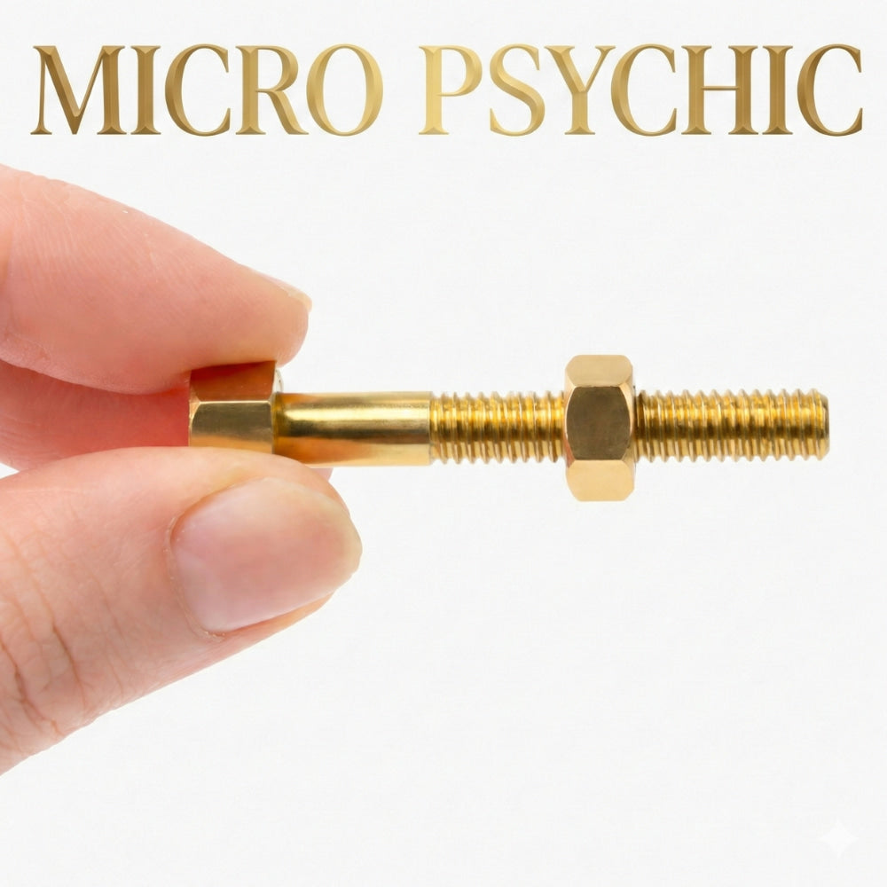 Micro Psychic professional electronic nut and bolt magic trick.