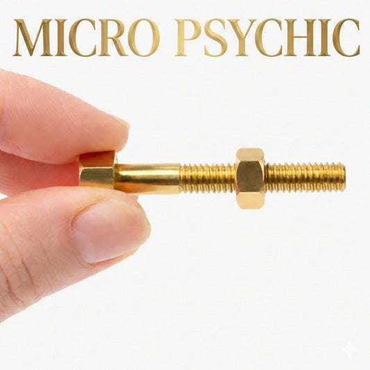 Micro Psychic professional electronic nut and bolt magic trick.
