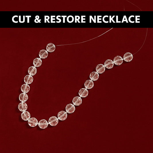 Beautiful restored necklace trick for visible stage and parlor magic.