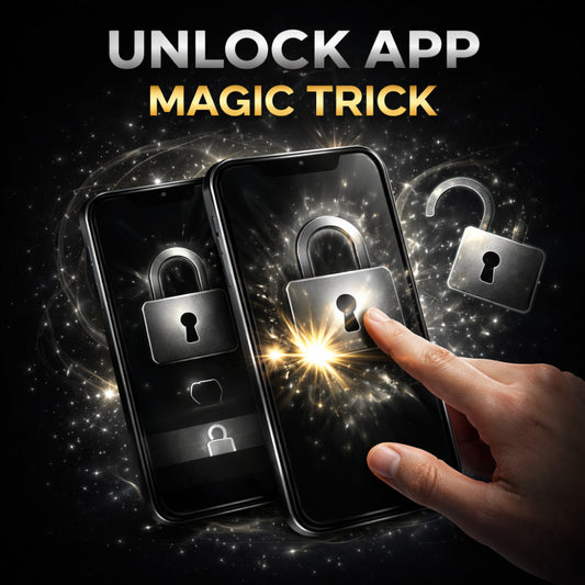 Unlock App phone mind reading magic trick mentalism smartphone magic for Android and iOS