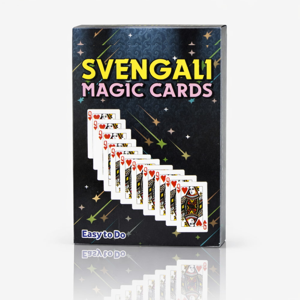 Professional Svengali Deck with rounded corners for card magic tricks.