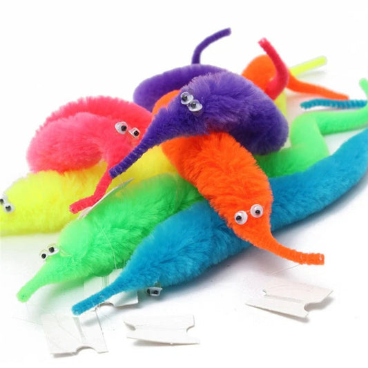 Twisty Worm wacky magic toy on a string.