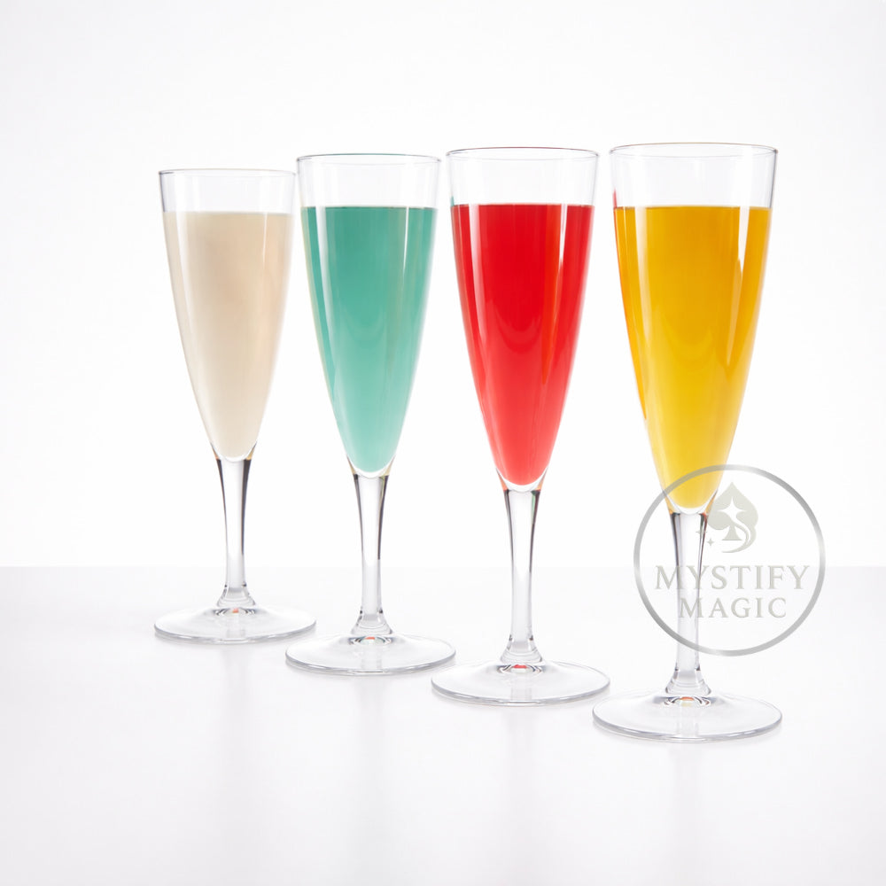 chameleon champagne color changing liquid magic trick glass for stage magic