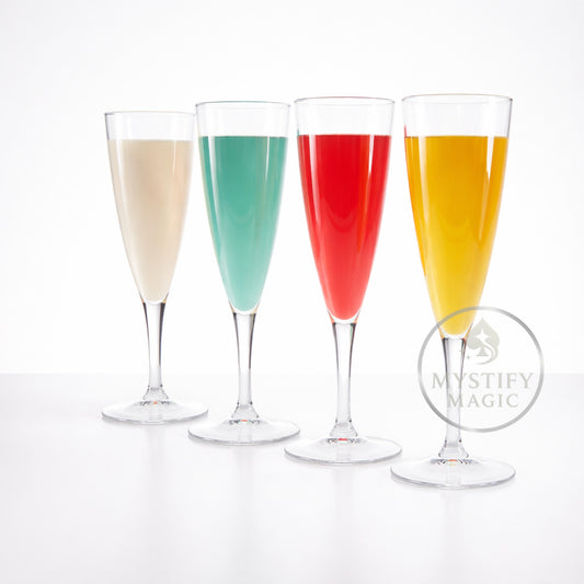 chameleon champagne color changing liquid magic trick glass for stage magic
