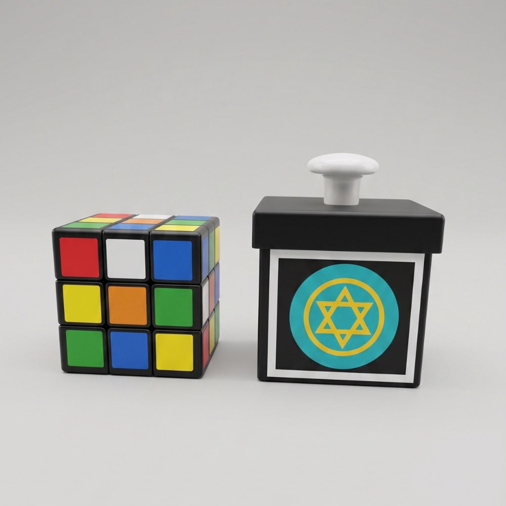 puzzle cube magic prop for close up and stage magic