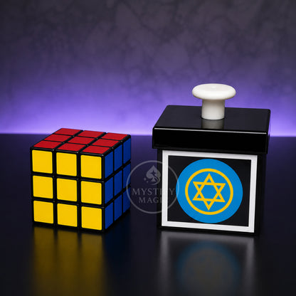 instant puzzle cube magic trick solved cube illusion