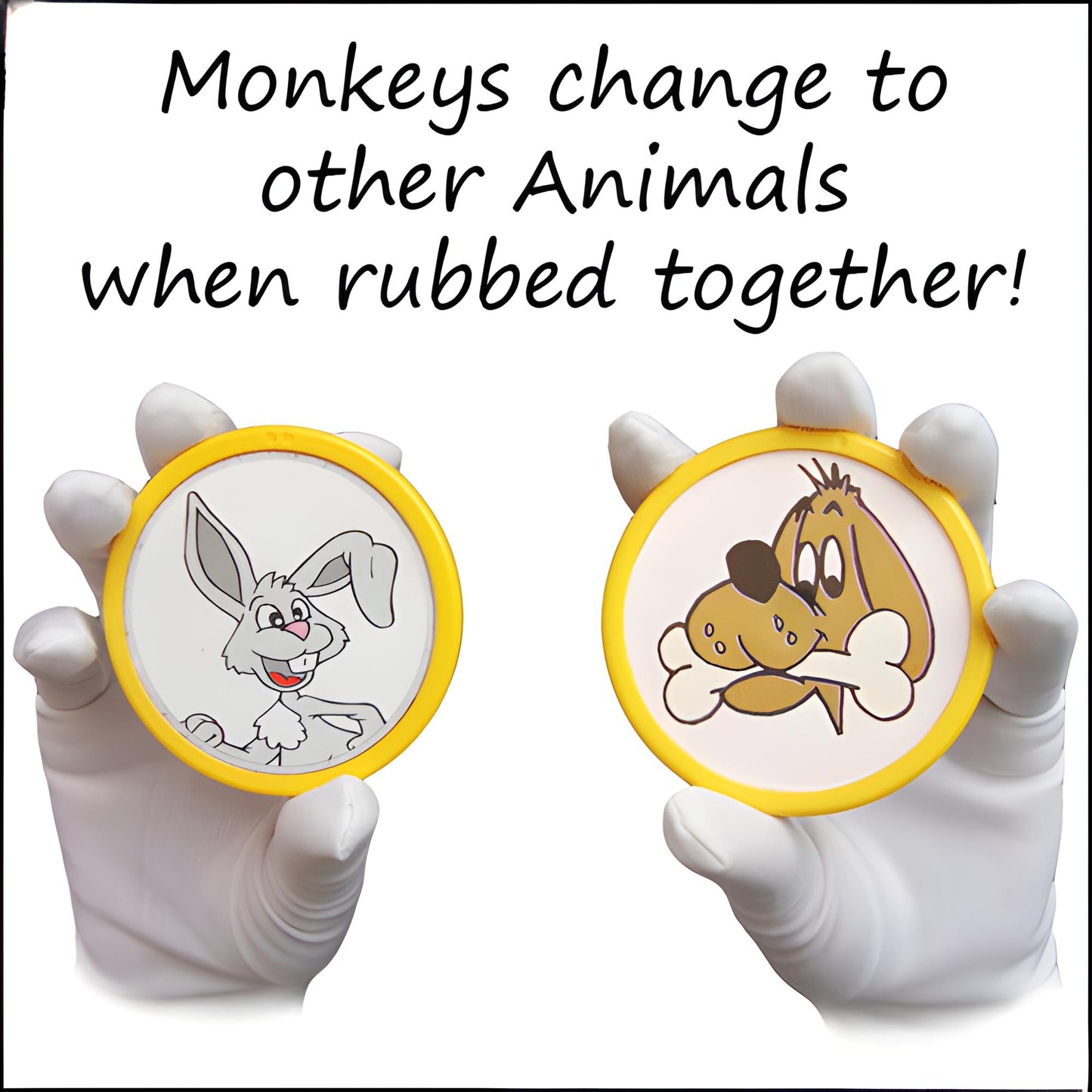 Animal Changing Chips (monkey Chips Magic Trick