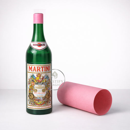 Vanishing Martini Bottle professional stage magic trick for magicians