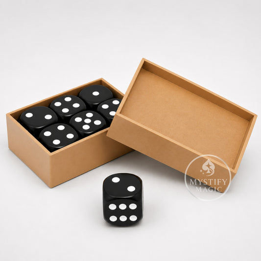 mind blowing dice magic trick prediction effect with dice box