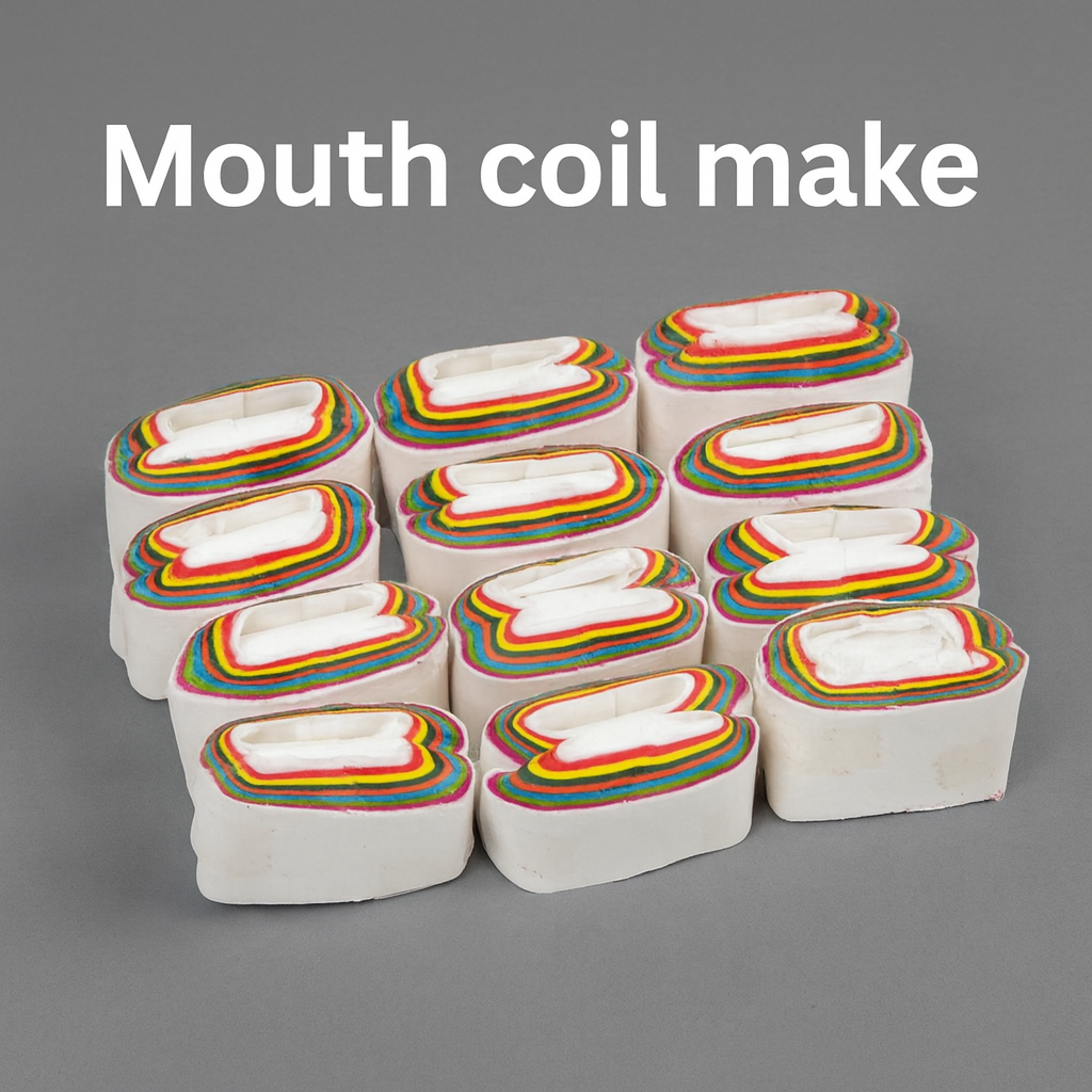 mouth coil for magic trick