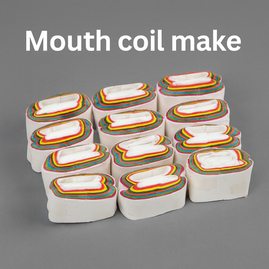 mouth coil for magic trick