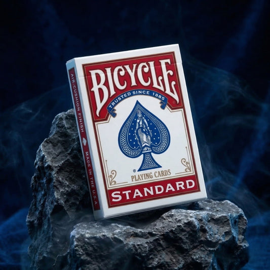 bicycle standard playing cards red deck for magic tricks and poker