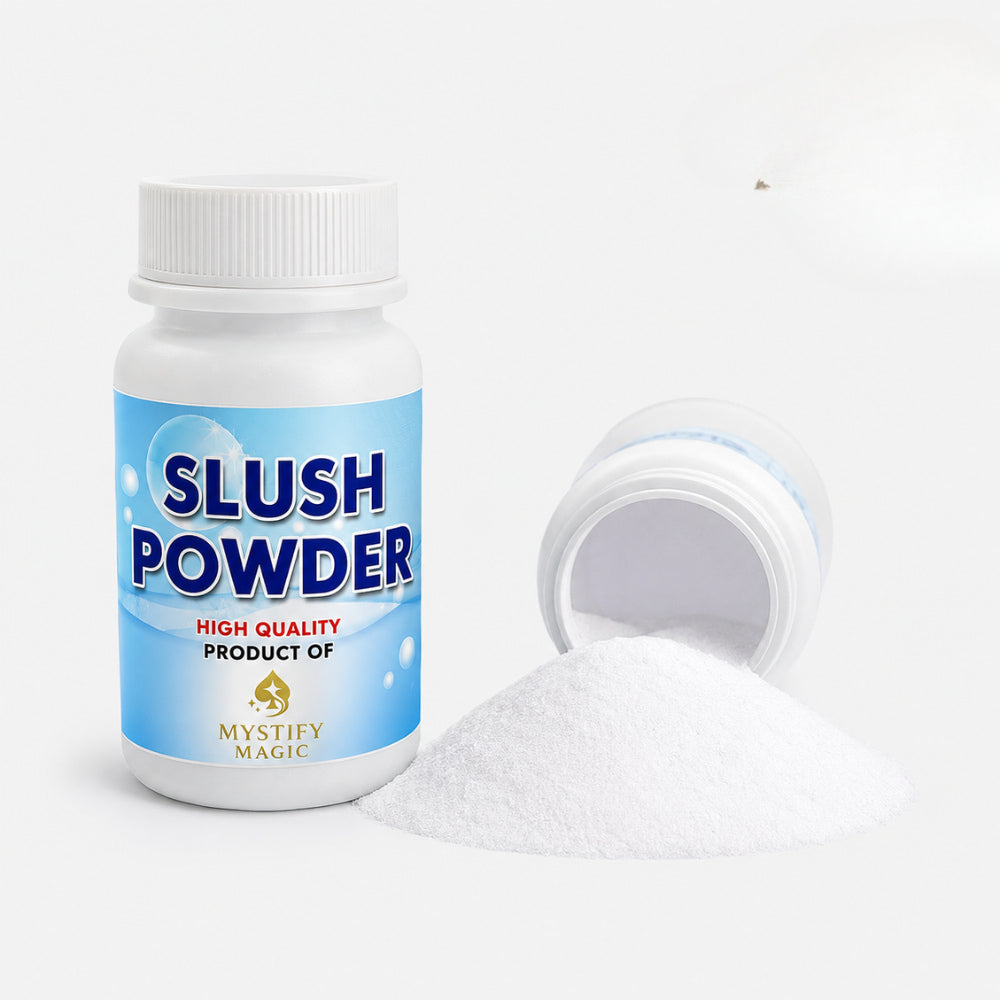 slush powder magic trick water vanish illusion
